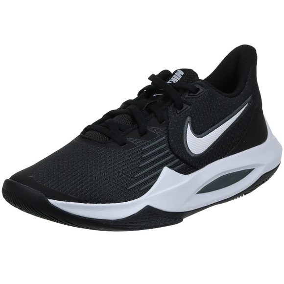 Nike precision 5 Mens sneakers.  Size 8. Black and white.  Running, athletic - Picture 1 of 11